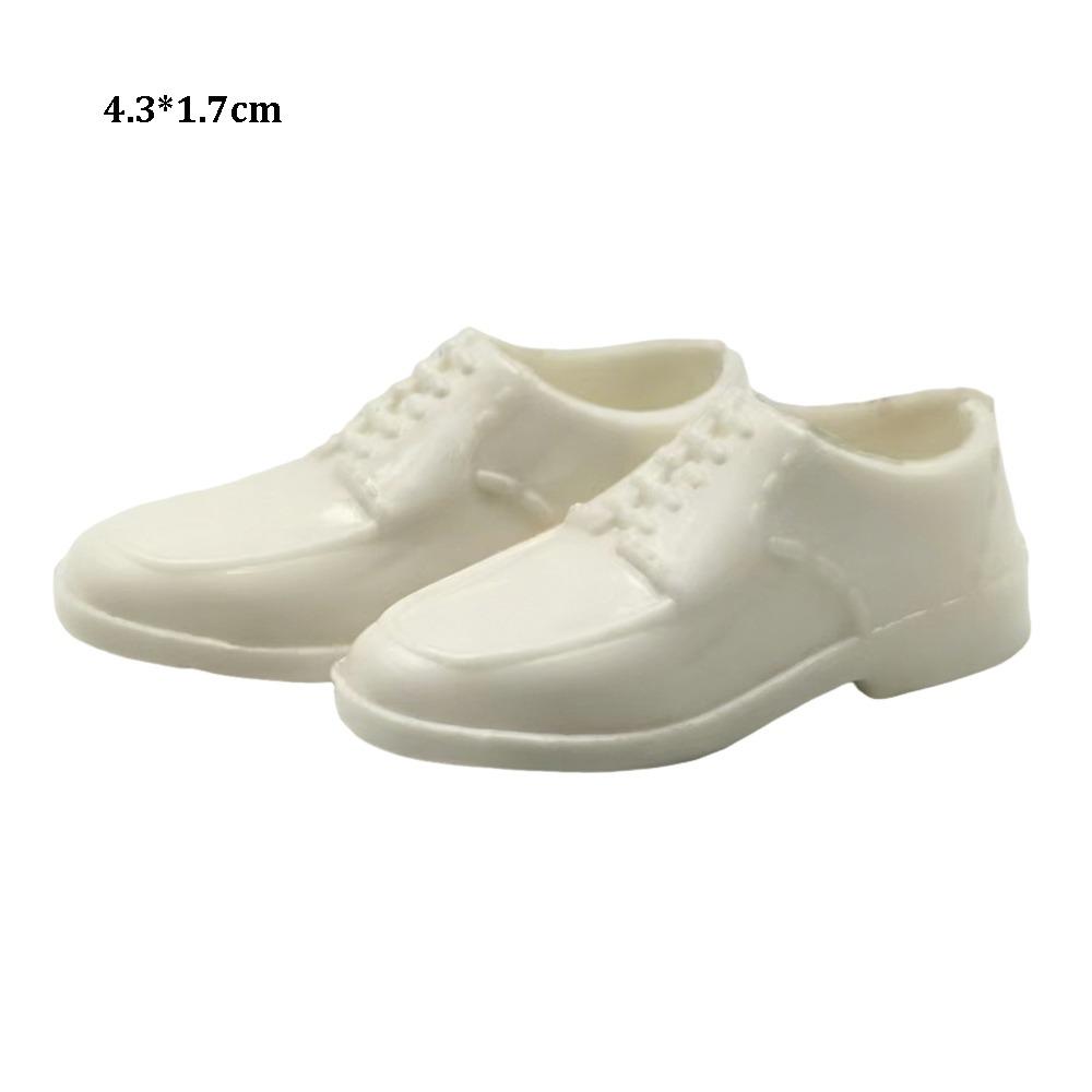 1Pair High Quality Fashion 1/6 Doll Shoes Plastic Multistyles Male Doll Boots Doll Casual Wear Shoes Fit Foot Length 2cm Dolls