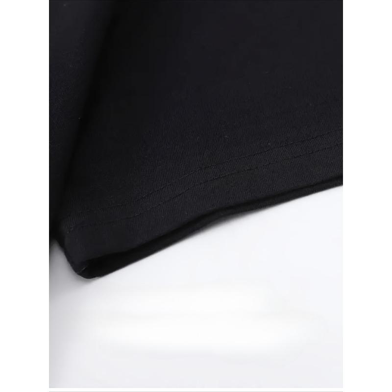 Europäische Größen Herren Übergröße Big & Tall T-Shirt - Weiches Atmungsaktives Streetwear Tee, Rundhals Kurzarm, Weihnachtsgeschenkidee