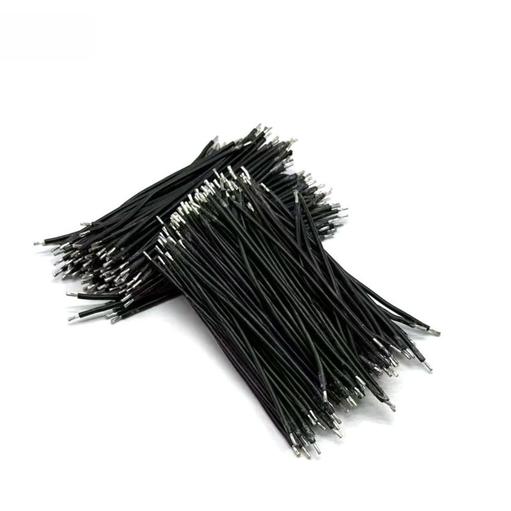 200pcs Tin-Plated Breadboard PCB Solder Cable For Jumper Cable Wire Two Ends PVC Electronic Connector Wire