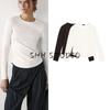 MD Spring New Women's Clothing Basic Style Inner Slim Fit Comfortable Cotton Round Neck Long Sleeves T-shirt 6854803