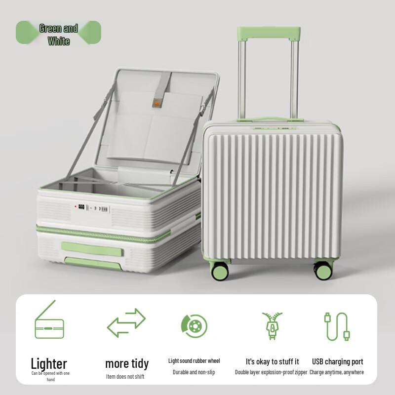 KarLot Multi-functional Side-Opening Luggage 20-inch