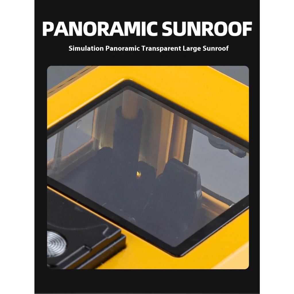 1/24 Scale Sherp All-terrain Car Model Toy Metal Diecast Sound Light Pull Back Shock Absorption Off Road Vehicle Gifts for Kids