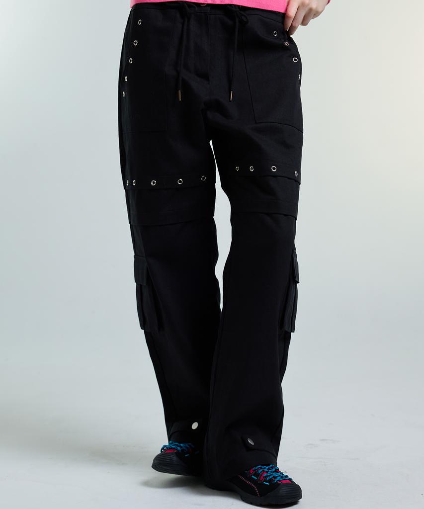 LUVISTRUE Am Eyelet Pants(Black)