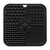 Silicone Slow Feeder Mat Dogs Cats With Suction Base Non-Slip Lick Pad Food Puzzle Tray In Multiple Colors