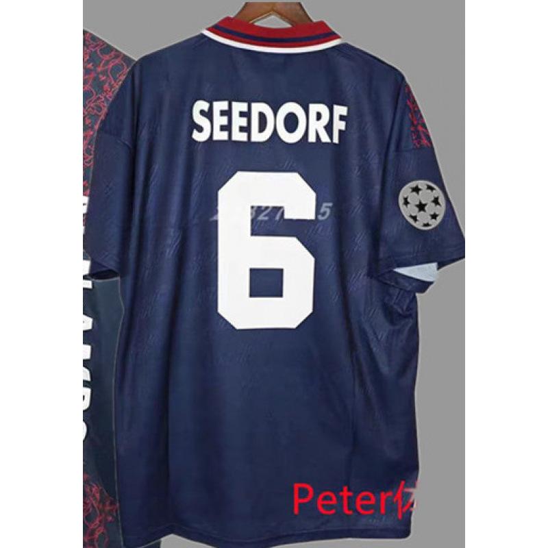 Vintage Jersey Football Jersey Beckham Zidane Messi C Ronaldo Classic Championship Jersey