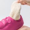 Wasserdichte Baumwoll-Hausschuhe mit Cartoon-Motiv für Damen - Warm für Innen/Außen, Herbst- und Winterkleidung mit Ferse für Komfort nach der Geburt