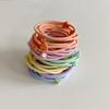 Hair Scrunchies Thick Pastel Color 2000s Hair Scrunchy Elegant Hair Rope Scrunchy Women Ponytail Holder