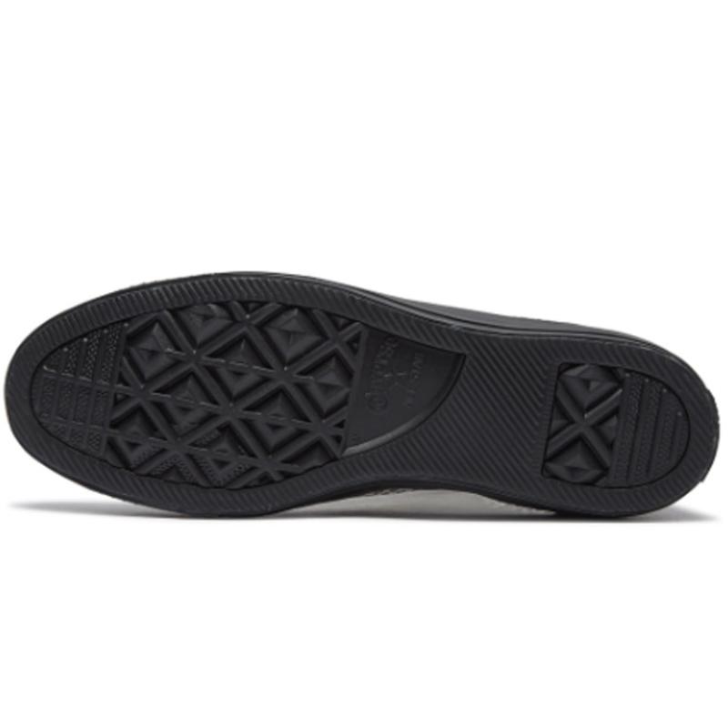 Converse Chuck Taylor All Star Comfortable Non-Slip Abrasion Resistant High Top Canvas Unisex Black & White