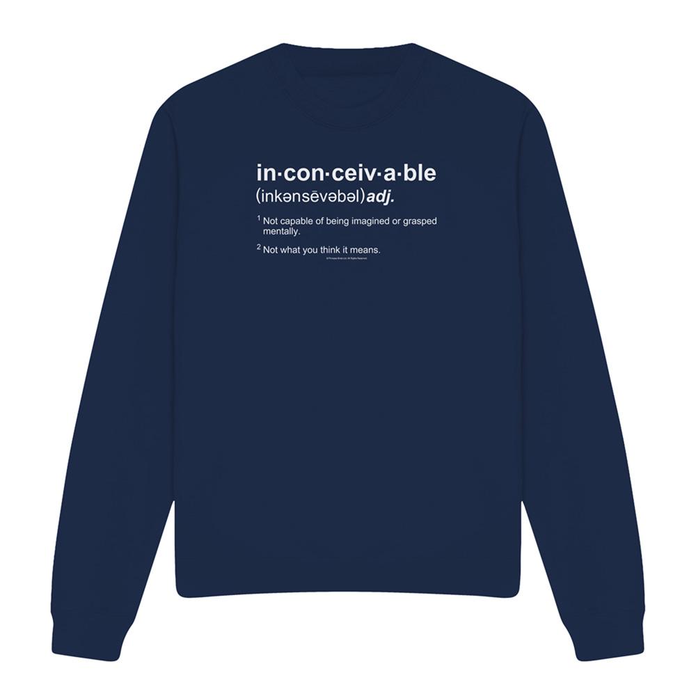 The Princess Bride Unisex Adult Definition Sweatshirt