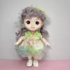 Full Body Girls' Doll with Clothes Dolly Girl Dress Up Toys Baby Doll 20cm Dress Doll  Children