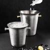 ZISIZ Stainless Steel Wine Ice Bucket