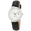 Arias Analogue Watch with Leather Band and Date Display, White, Women's, A48L01