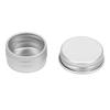 20pcs 5ml Empty Aluminum Round Tins with Screw Top Lids Reusable Aluminum Tin Jar Refillable Containers