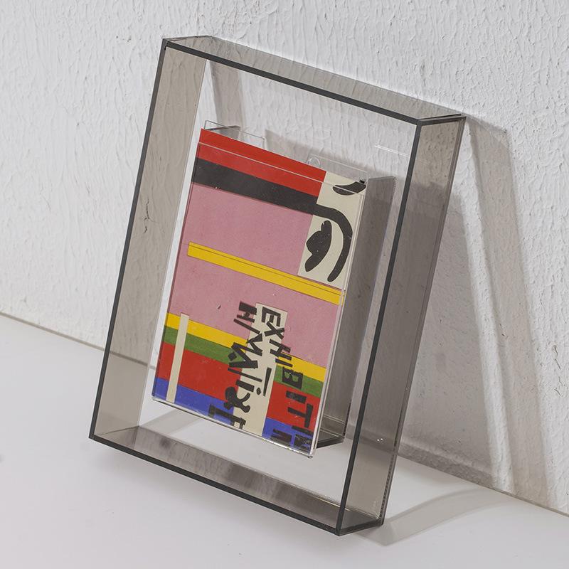 Wall Iridescent Free Standing Photo Display for Office & Home,Frame Acrylic Picture Frame for Family,Friends,Art,Kid,Baby,Pet
