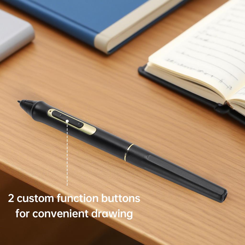 Penna Digitale BOSTO W10 8192 Livelli di Pressione Penna Stilo con 10 Punte di Ricambio Penna Sensibile alla Pressione per BT 101A, BT