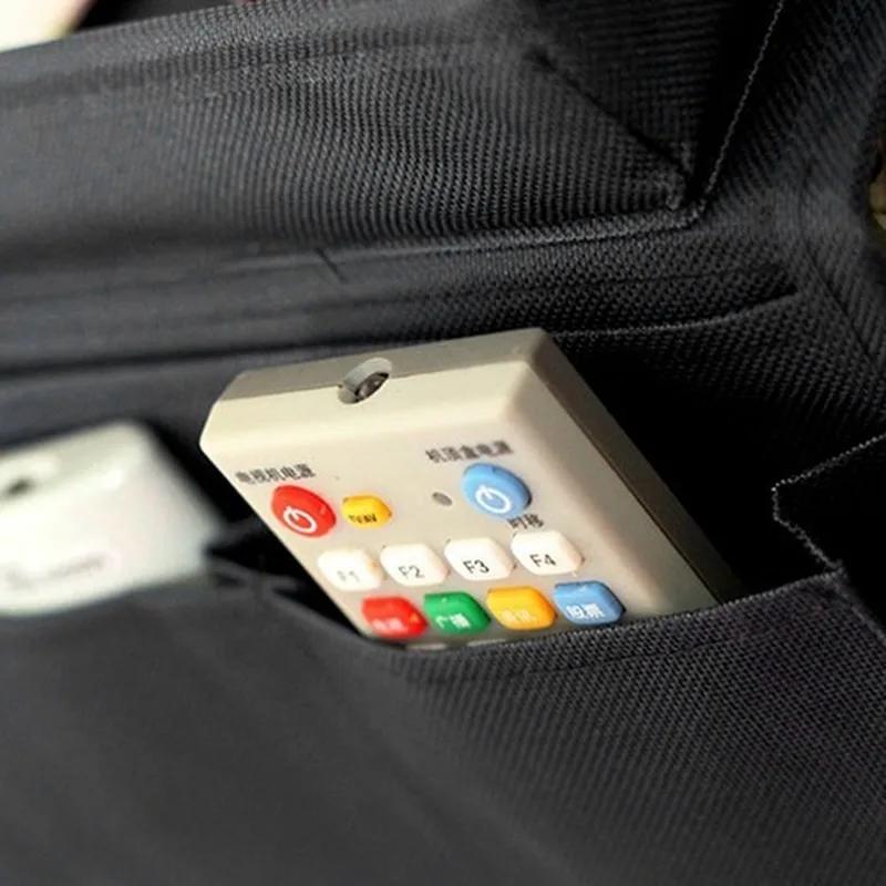 4 Pockets Storage Bag Sofa Handrail Tray Table Mat Couch Arm Rest Organizer Couch Table Top Holder Remote Control Organizer Bag