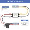 YBBOTT 24V/36V/48V a 5A Waterproof Buck Converter, Car Power Converter, 17V - 60V