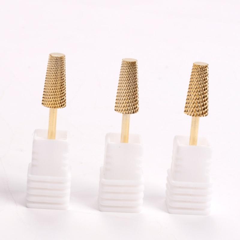 Nails Drill Bits Cuticle Electric Nails File and Ceramic Acrylic Gel Nails Bit Acrylic Nails Art, Carbide Cuticle Bit
