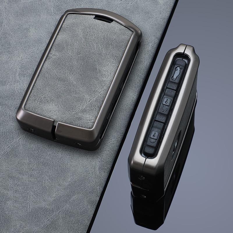 Volvo Key Cover for XC60/S90/S60/XC90/XC40 - Full Coverage Remote Shell with Metal Decoration