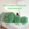 Wearable Turtle Shell Pillow, Giant Wearable Tortoise Shell Plush Removable Oversized Turtle Stuffed Animal Dress Up Cushion
