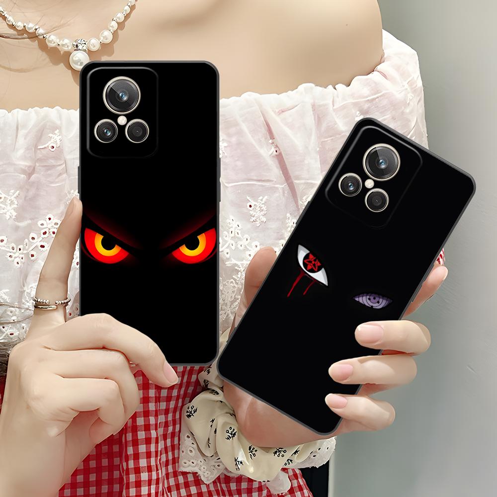 Anime Eyes Phone Case for Realme GT 8 Neo Pro C75 73 71 C67 65 C55 53 C35 31 C20 15 Soft TPU Shockproof Cover
