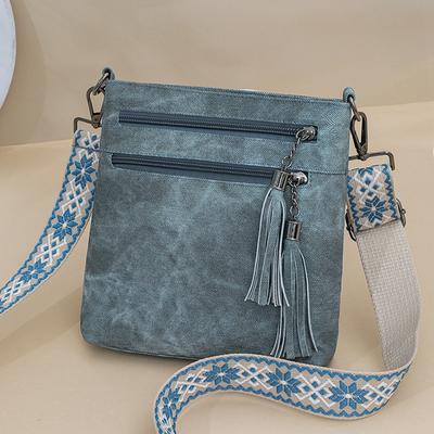 Women's Bag Multi-Pocket Shoulder Bag Crossbody Bag Small Square Bag