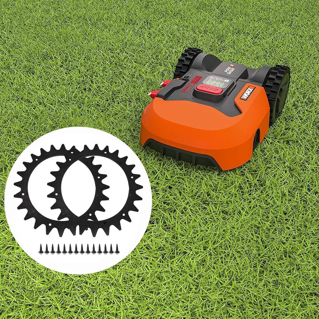 RSWL-01 For Worx Landroid S/M Series Lawn Mower 2 Spikes + 14 Self-Tapping Screws