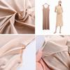 Plus Size Seamless Full Slips Dresses for Women Summer Ice Silk Cool Petticoat Underkirt Sleeveless Underwear Slips Dress M-5XL