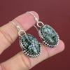 Seraphinite Earrings 925 Sterling Silver Earring Handmade Brand New Earring Latest Design Earring Seraphinite Gemstone Jewelry Gifts For Mom