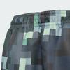 adidas Originals X Minecraft Collaboration Brand Logo Comfortable Versatile Striped Cuffed Loose Fit Kids Sports Pants Summer Men Bottoms JZ9935