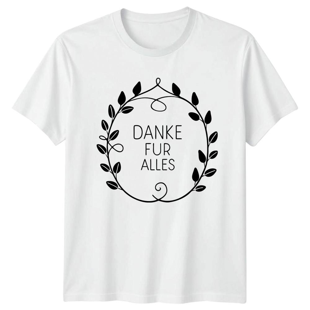 Danke Fur Alles TShirt GerUnisex Language Thank You Gift For Him And Her S