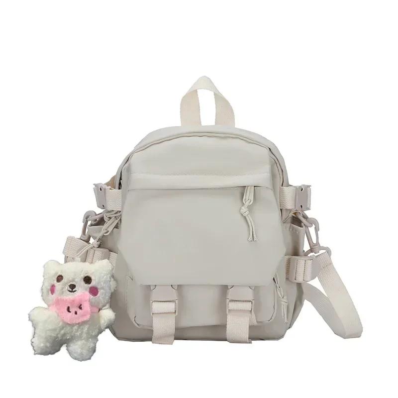 

Fashion Kawaii Mini Backpack Women Shoulder Bag for Teenage Girls Multi-Function Small Bagpack Ladies Travle School Backpacks