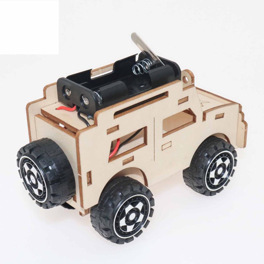 3D Wooden Puzzle Model Car Kit Kids DIY Educational Science Building STEM Projects Little Boys Toys