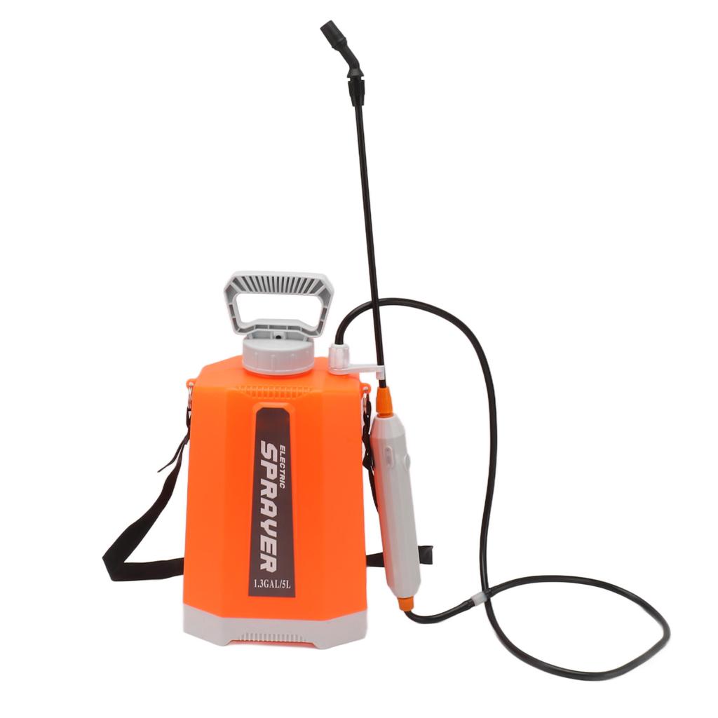 Battery Powered Sprayer with 3 Mist Nozzles Shoulder Mounted Multifunctional Electric Garden Sprayer for Watering Flowers Spraying Medicines
