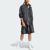 adidas Haut sans manches Premium Originals avec logo lettre brodé et color block Tops pour femmes Noir IT9761