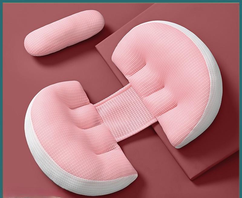 

Подушка для беременных Защита талии Подушка для сна на боку Поддержка при беременности Подушка для кормления Грудью Артефакт Подкладка Детские Аксессуары розовый