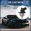 Car Thermostat Inner Engine Coolant Thermostat Housing Assembly No.12674634 for Chevrolet Corvette 6.2L V8 2015-2019 Plastic Black Durable