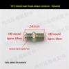 Complete Oil-Free Air Compressor Accessory Set: Right Angle Copper Pipe Connector Plug