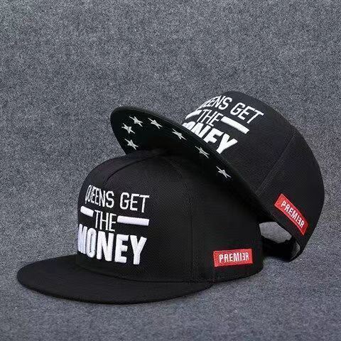 Hip Hop Hat Men's Flat Rim Hat Youth Couple Street Dance Baseball Cap Student Cap Women's Sun Protection Hat