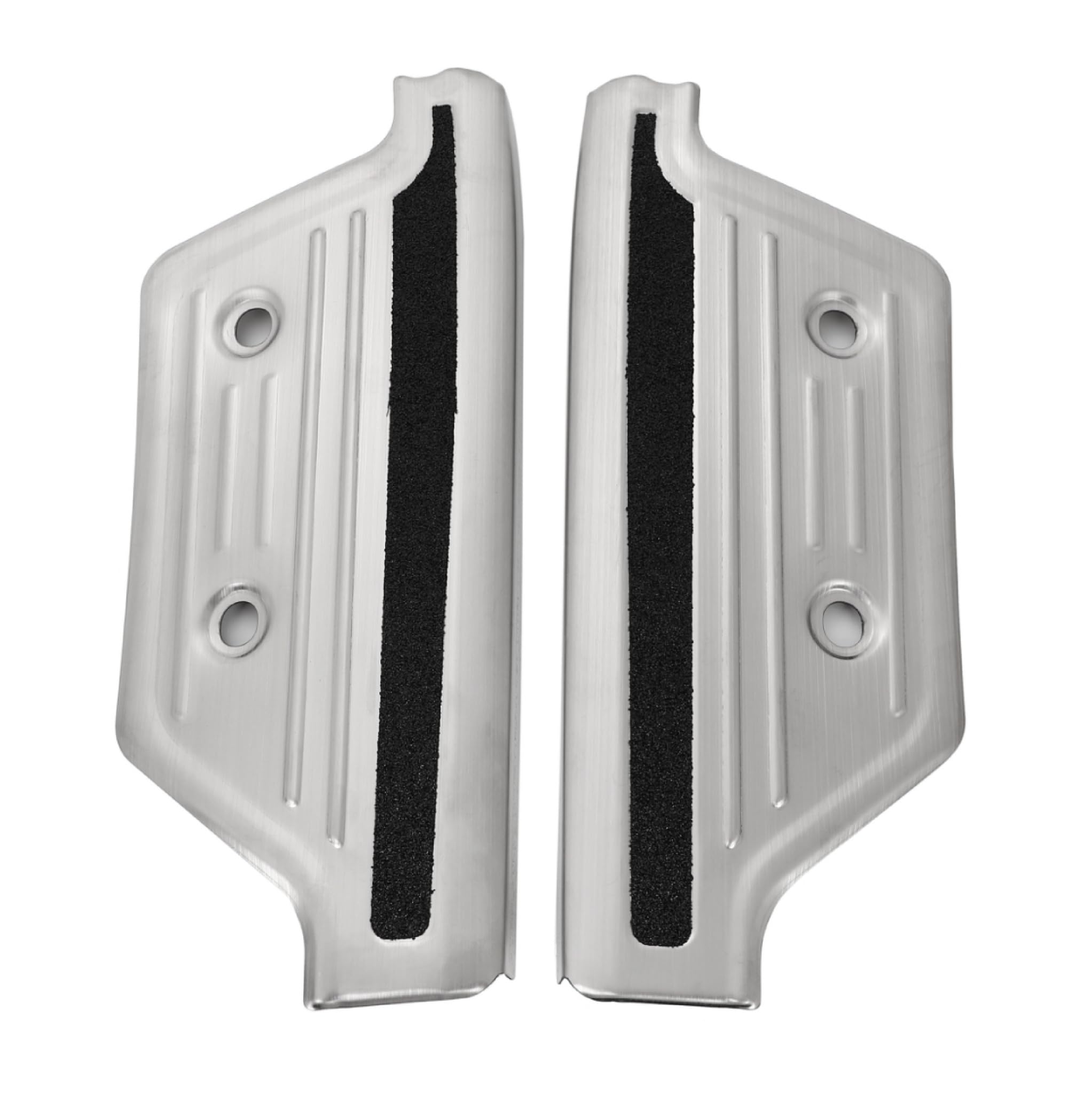 

Комплект из 2 серебристых накладок на передние боковые подножки из нержавеющей стали для моделей Toyota Ace, хромированный экстерьер, кастомизация Hiace/Regius (Серия 200, 1-6,