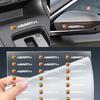 1/2/5/10pcs Car Styling Emblems Stickers Interior Decoration Decal For Abarth Punto 124 125 500 Fiat Viaggio Car Accessory