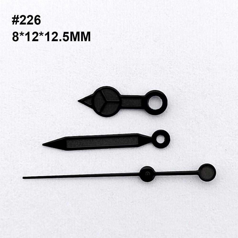Uhrzeiger C3/bgw9 Blau Grün Leuchtend passend für NH-35-36 Uhrwerk Mechanische Armbanduhr Zubehör Silber Gold Roségold Schwarz