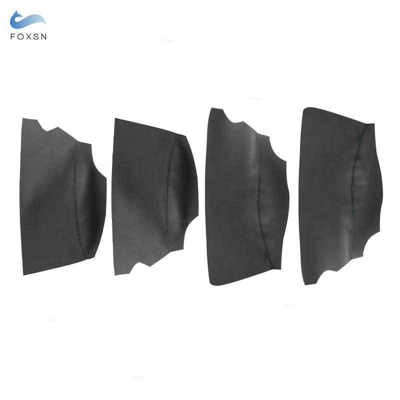 Auto Zubehör Mikrofaser Leder Innen Tür Armlehne Panel Abdeckung Aufkleber Trim 4 stücke Für Toyota Verso 2009 - 2013 2014