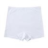 Traceless safety underwear Thin pure cotton crotch one-piece ice silk breathable anti-light boxer underwear