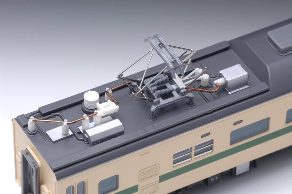 MicroAce N Gauge 715 Series JNR Gabled Model Train Color, Ends, 4-Car Add-On Set, A2294,