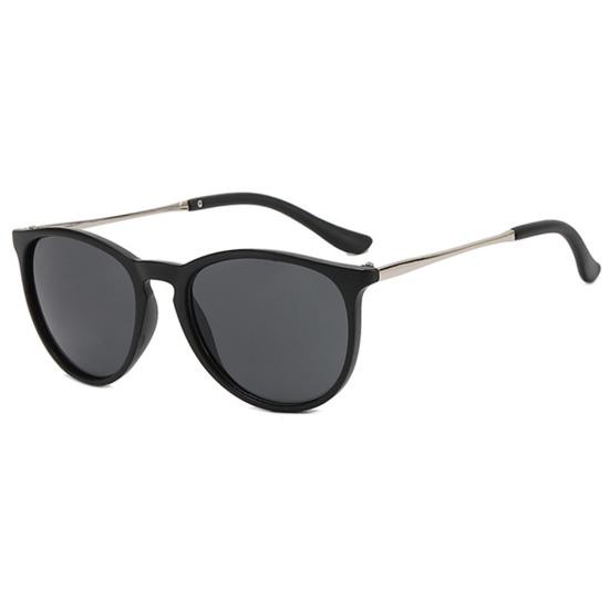 Adult Sunglasses Round Large Frame Ultra-light Classic Anti-slip Sun-resistant Clear Lens Anti-UV Women Men Unisex Sunglasses for Outdoor
