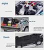 1:24 Back To the Future Ready Player One Flying Car Model Toy