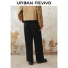 UR Women's Casual Solid Drawstring Straight-Leg Pants