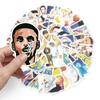 Adesivi Graffiti Stella del Basket Curry - Confezione da 50 per Valigia, Scooter, Tablet, Auto