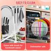 6pcs Straw Replacements for Owala FreeSip Sway 30oz, Plastic Straws Reble with Cleaning Brush Tumbler Cup Accessories Parts Compatible with Owala